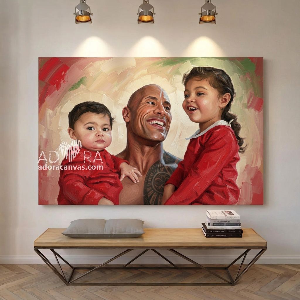Adora Customize Oil Painting - Gift For Father