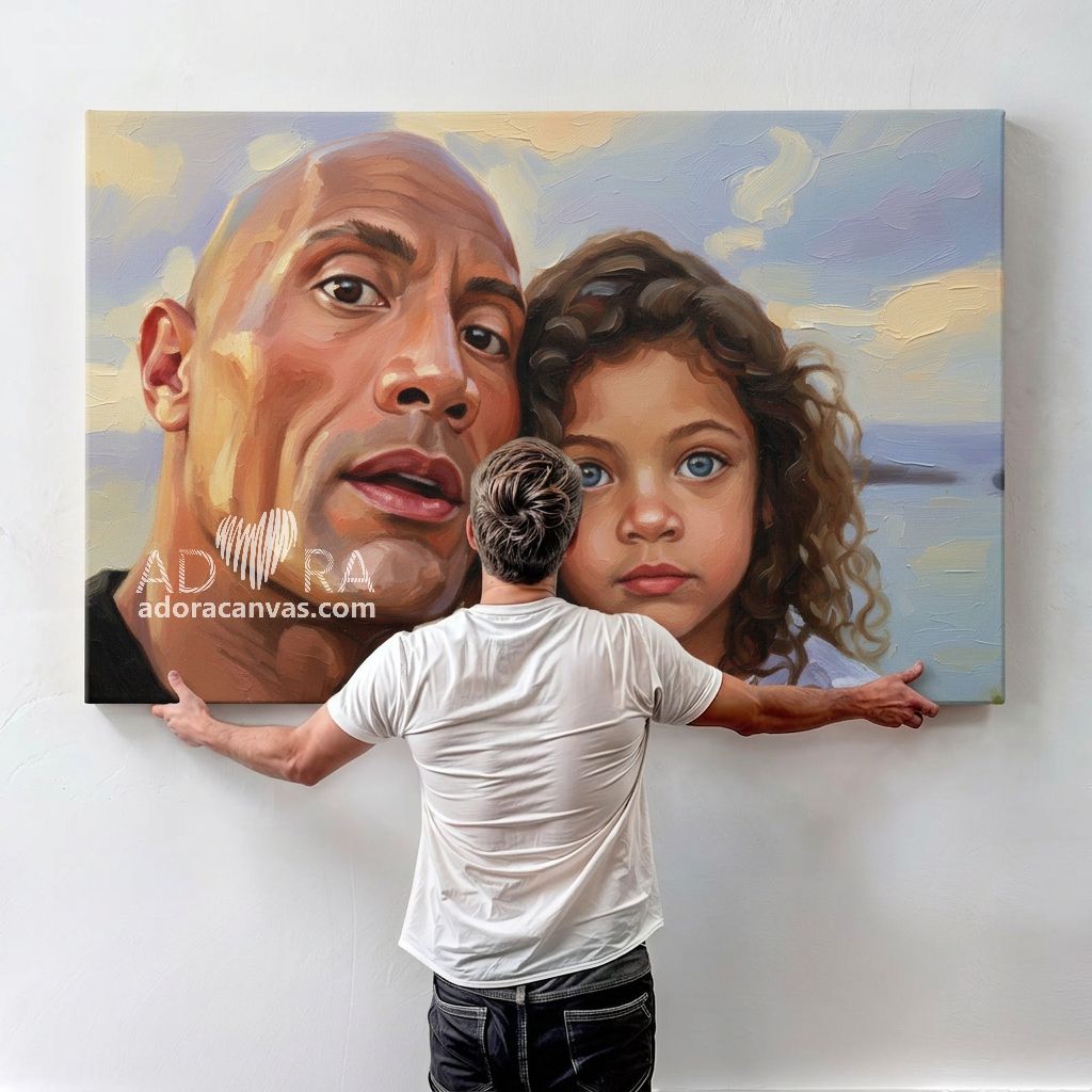 Adora Customize Oil Painting - Gift For Father