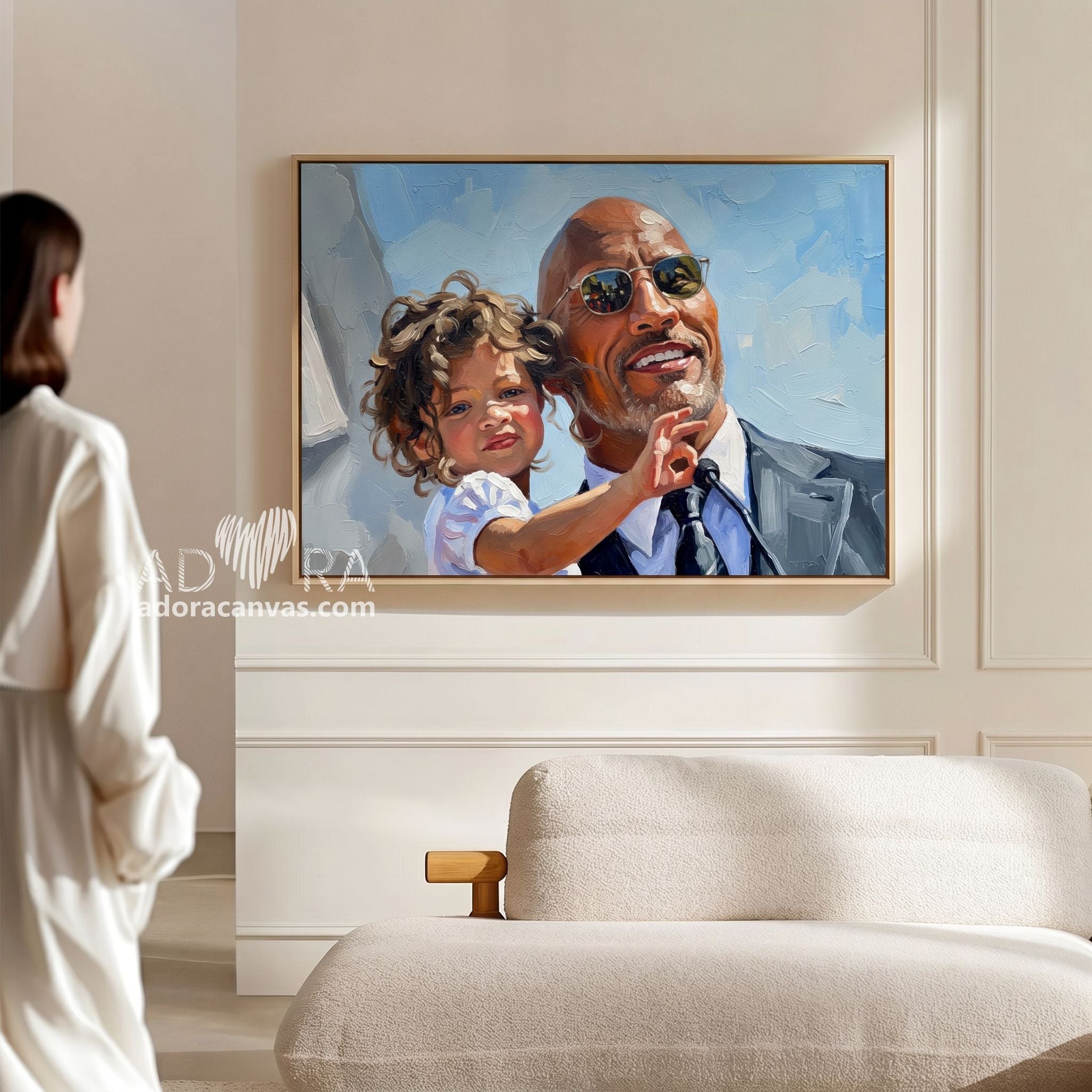 Adora Custom Oil Painting - Gift for Him