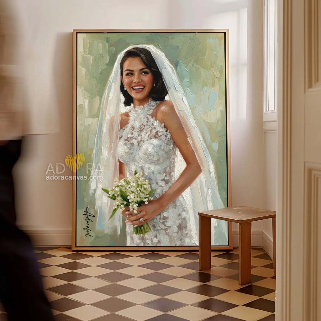 Adora Customize Oil Painting - Gift For Wedding