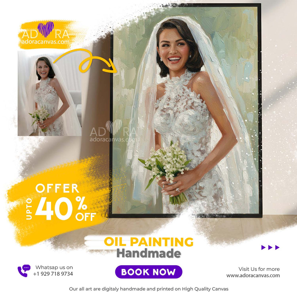Adora Custom Oil Painting - Gift for Her