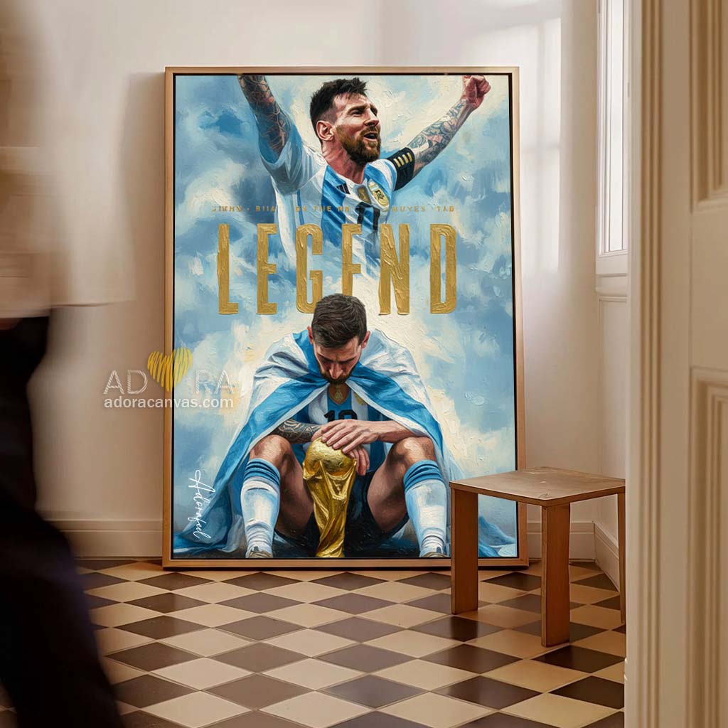 Adora Lionel Messi Oil Painting 3.0