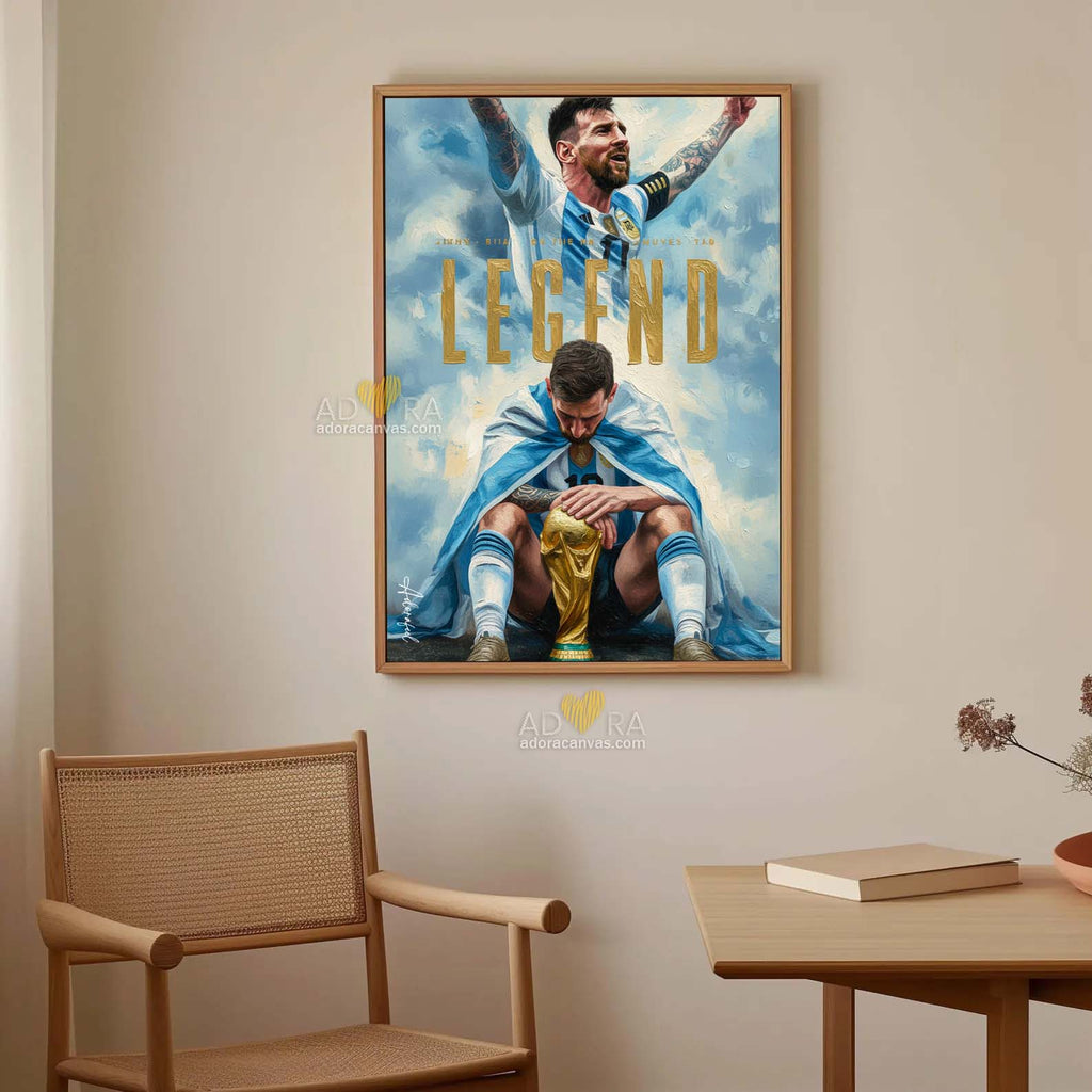 Adora Lionel Messi Oil Painting 3.0
