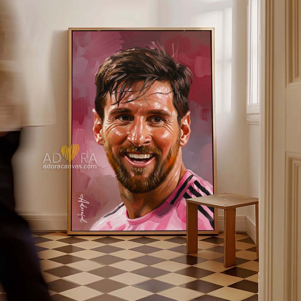Adora Lionel Messi Oil Painting 4.0