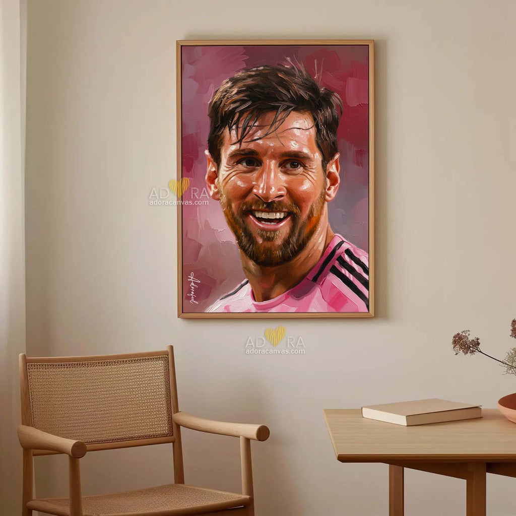 Adora Lionel Messi Oil Painting 4.0