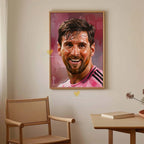 Adora Lionel Messi Oil Painting 4.0