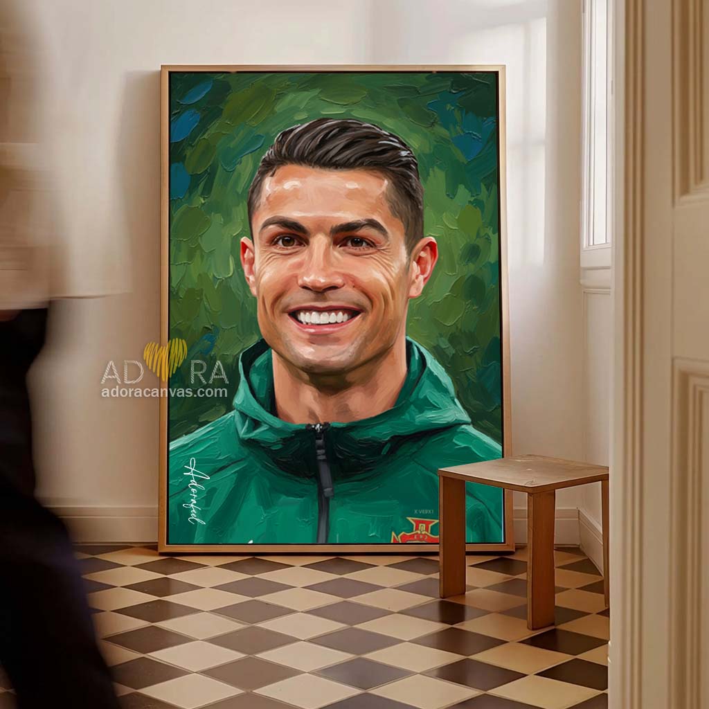 Adora Cristiano Ronaldo Oil Painting 1.0