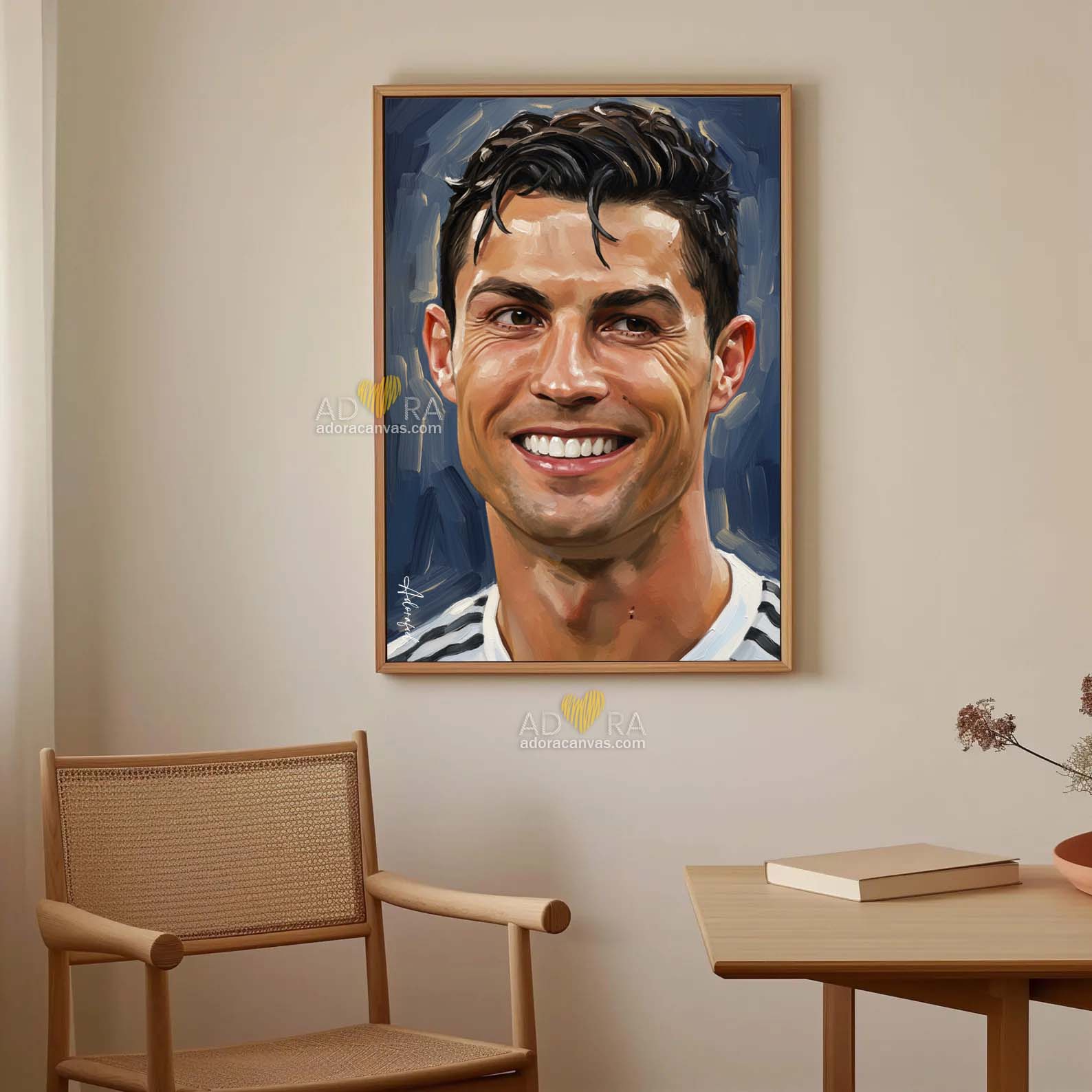 Adora Cristiano Ronaldo Oil Painting 3.0