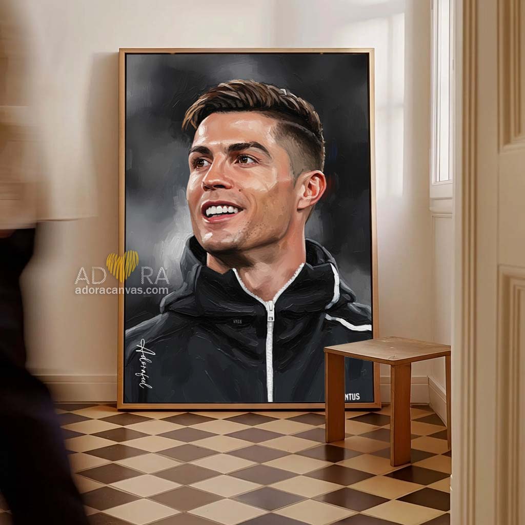 Adora Cristiano Ronaldo Oil Painting 2.0