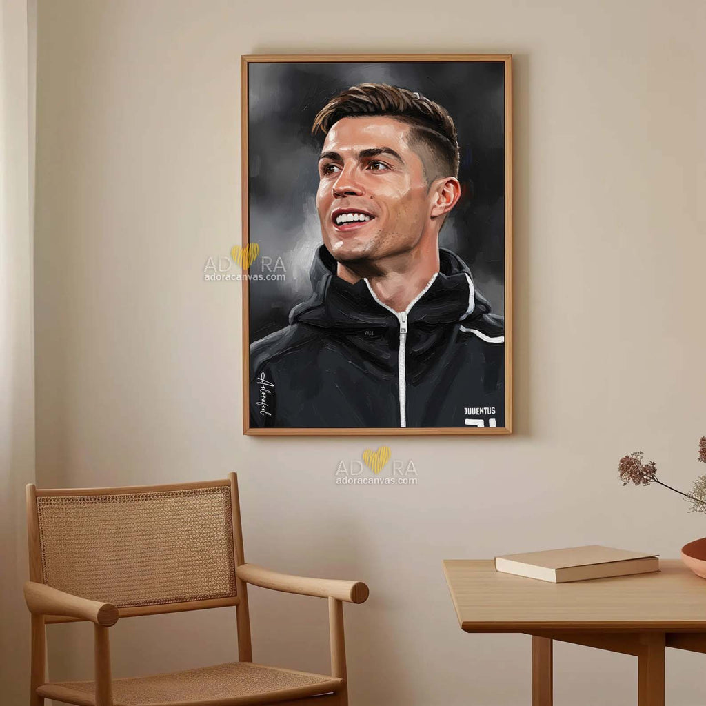 Adora Cristiano Ronaldo Oil Painting 2.0