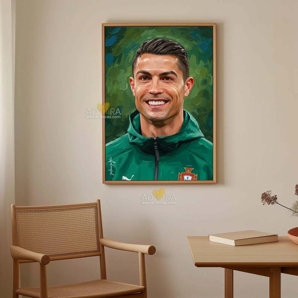 Adora Cristiano Ronaldo Oil Painting 1.0