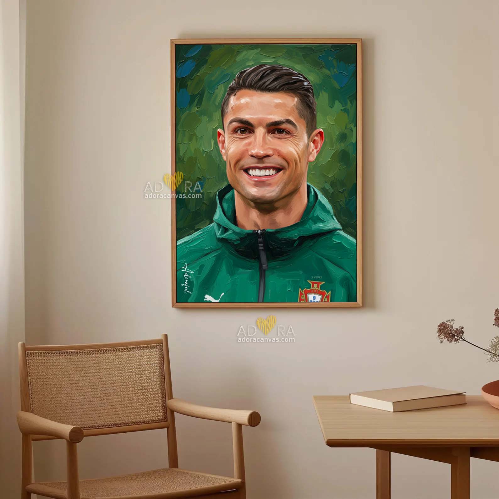 Adora Cristiano Ronaldo Oil Painting 1.0