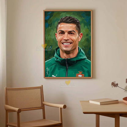 Adora Cristiano Ronaldo Oil Painting 1.0