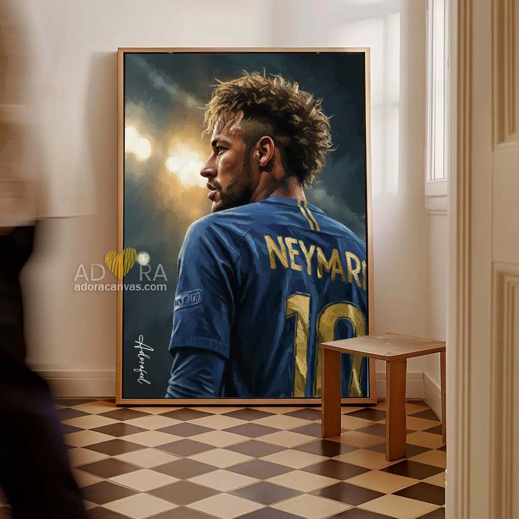 Adora Neymar Jr Oil Painting 3.0