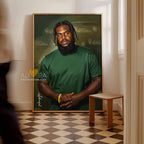 Adora Rasheed Walker Green Bay Packers Oil Painting 1.0