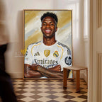 Adora Vinícius Júnior Oil Painting 2.0
