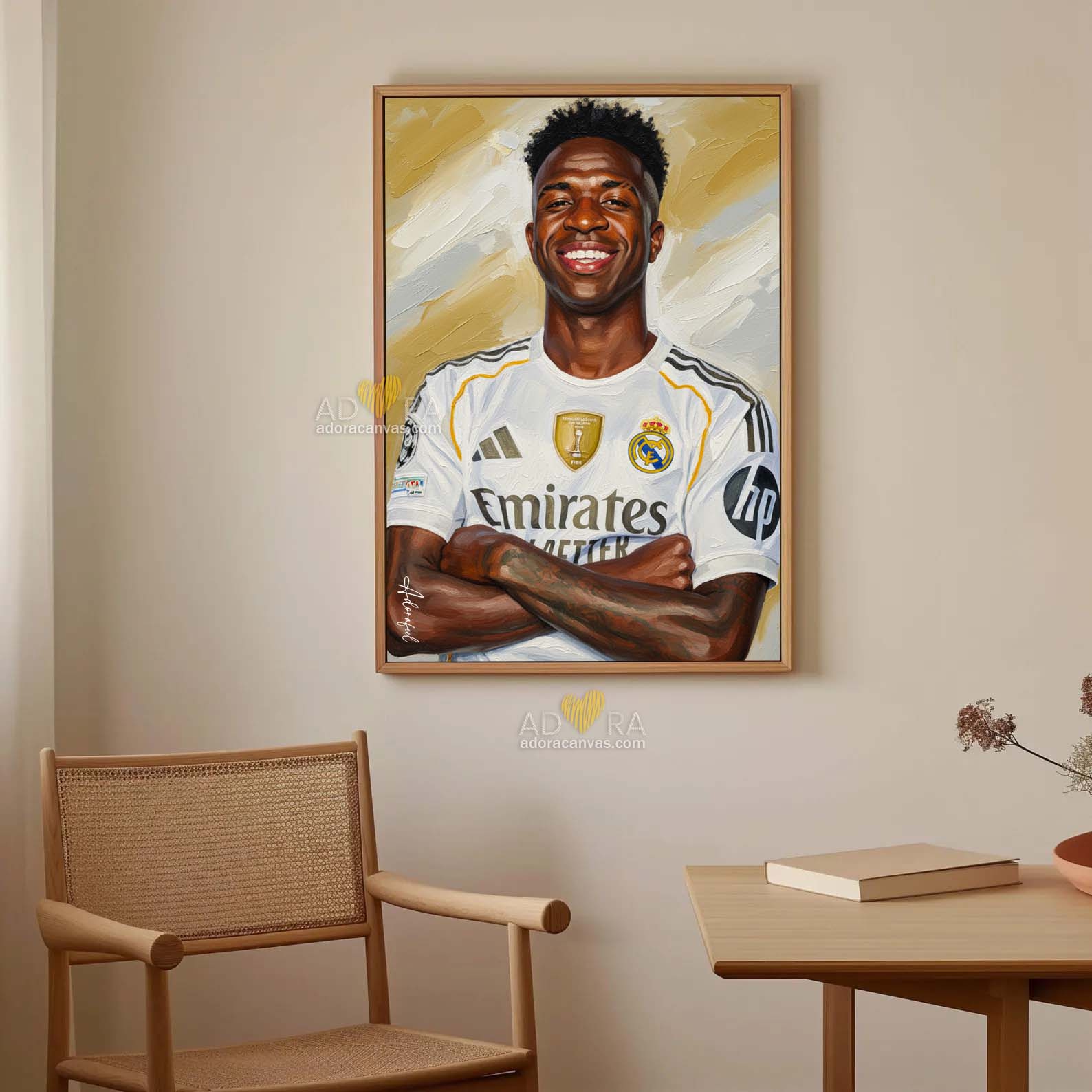 Adora Vinícius Júnior Oil Painting 2.0