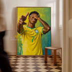 Adora Vinícius Júnior Oil Painting 3.0
