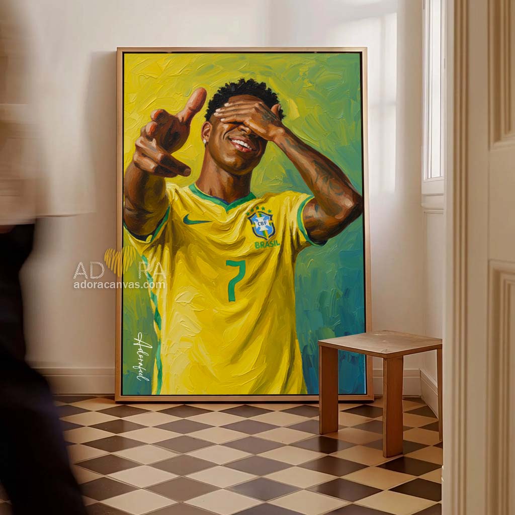 Adora Vinícius Júnior Oil Painting 3.0