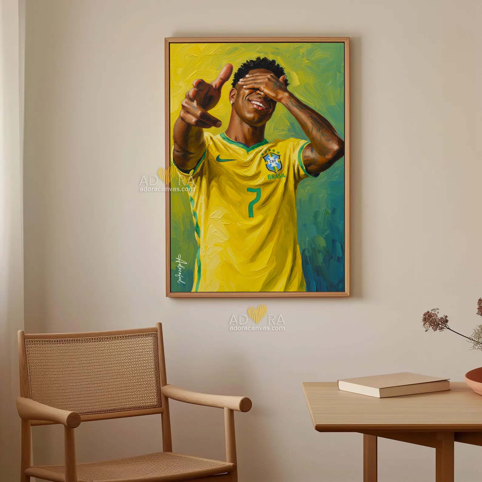 Adora Vinícius Júnior Oil Painting 3.0