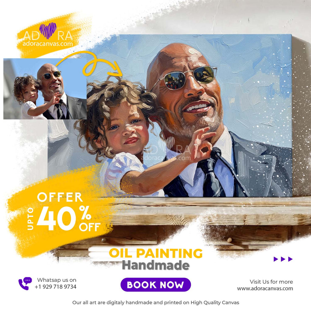 Adora Custom Oil Painting - Gift for Him