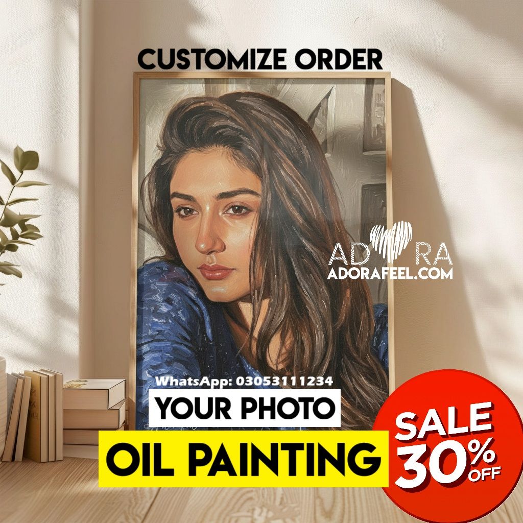Adora Oil Painting Canvas