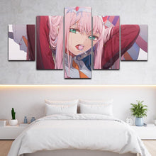 Load image into Gallery viewer, Darling In The Franxx Zero Two Wall Canvas

