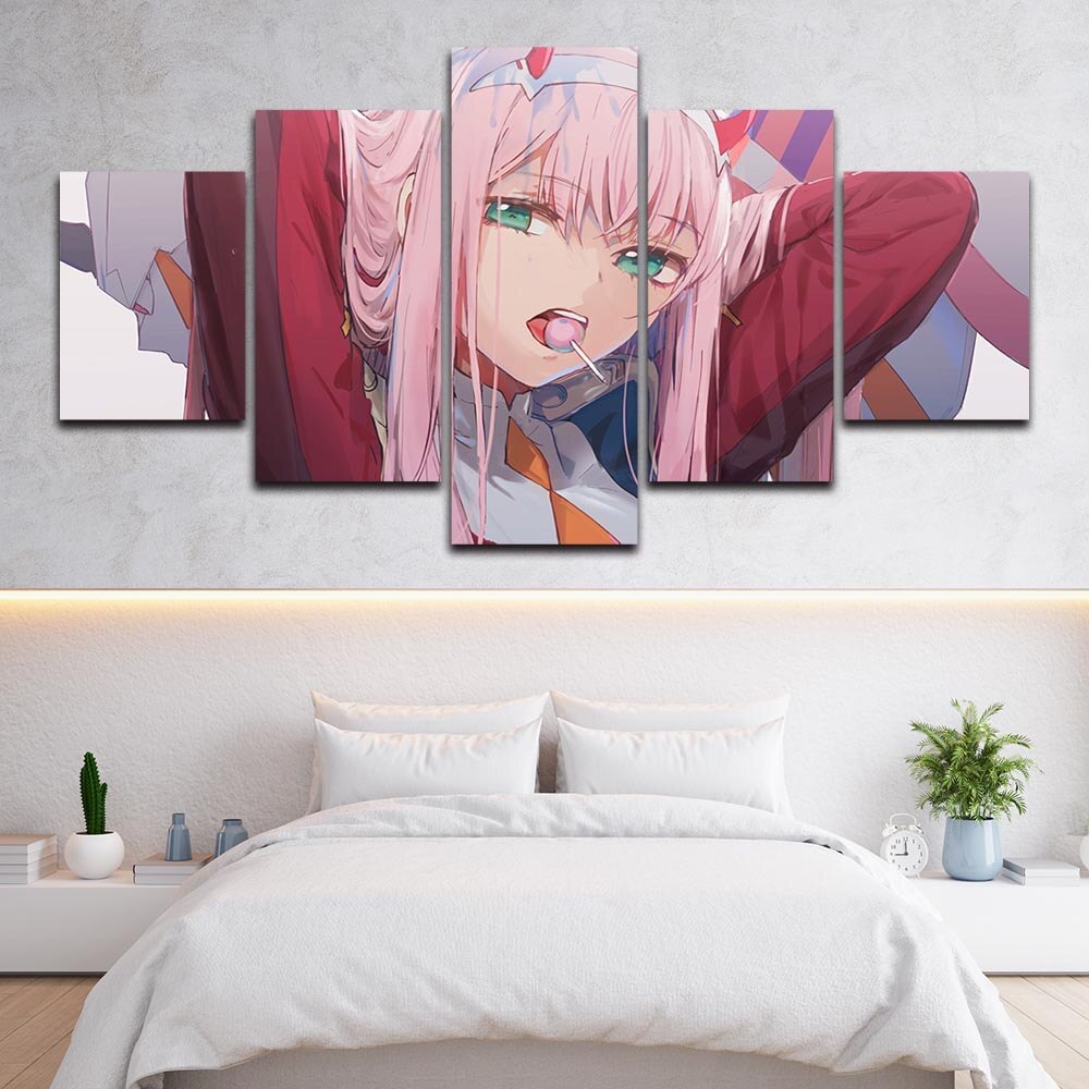 Darling In The Franxx Zero Two Wall Canvas
