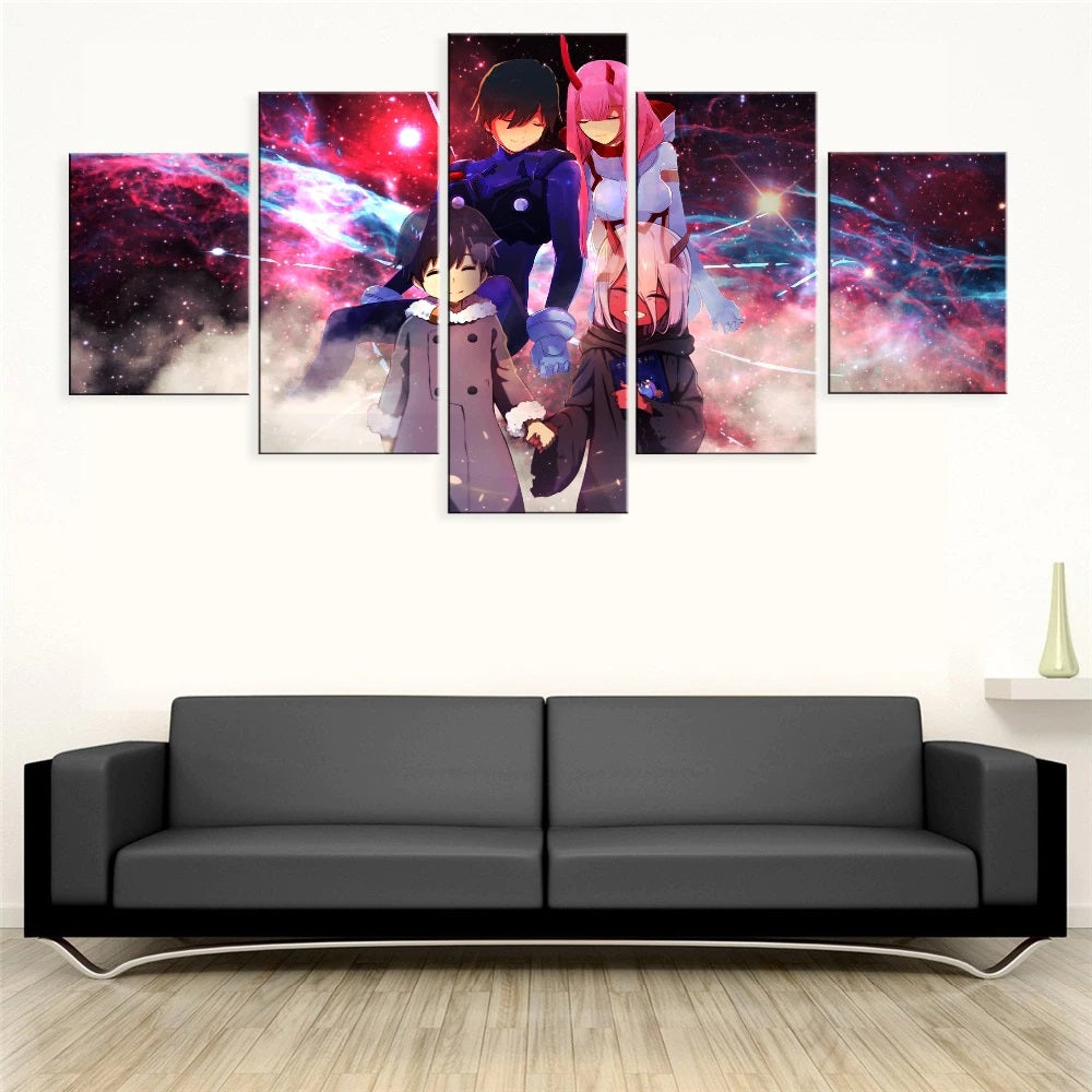 Darling in the FranXX Wall Art Canvas 3