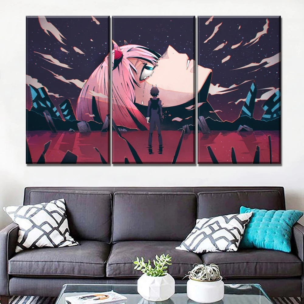 Darling in the FranXX Wall Art Canvas 2
