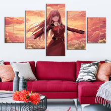 Load image into Gallery viewer, Darling In The Franxx Zero Two Cool Wall Canvas 2
