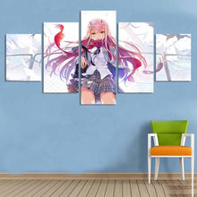 Load image into Gallery viewer, Darling In The Franxx Zero Two Wall Canvas 1

