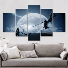 Load image into Gallery viewer, Berserk Moon Shadow Wall Canvas
