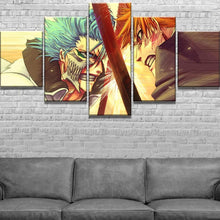 Load image into Gallery viewer, Bleach Ichigo Kurosaki Grimmjow Jaegerjaquez Wall Art Canvas
