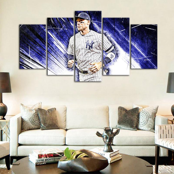 Aaron Judge New York Yankees Canvas 5 Pieces Wall Painting Canvas